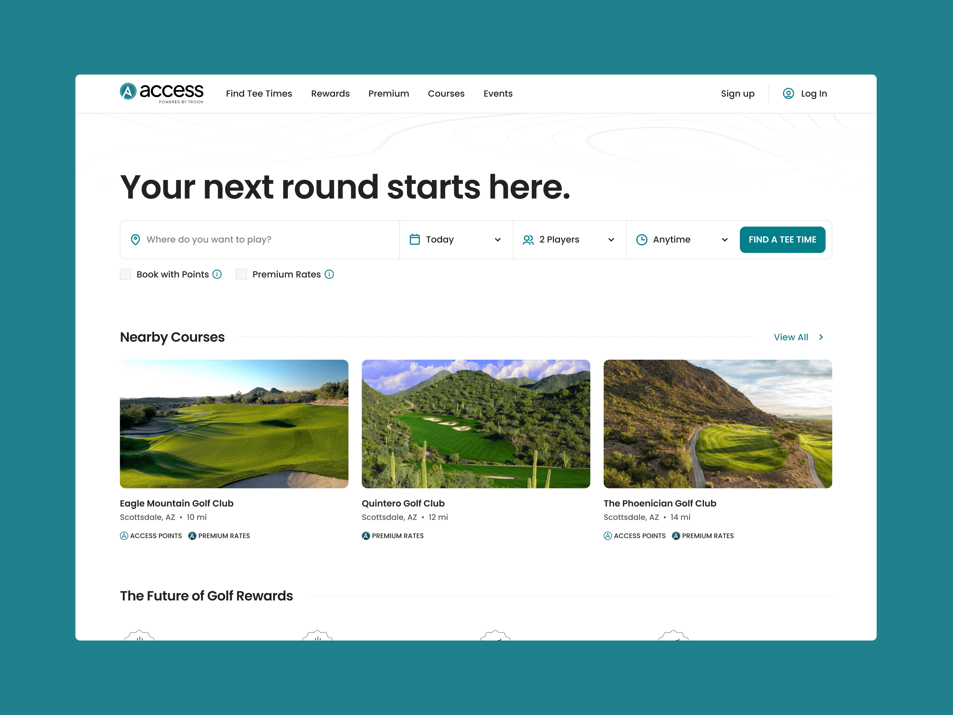 Access by Troon product overview