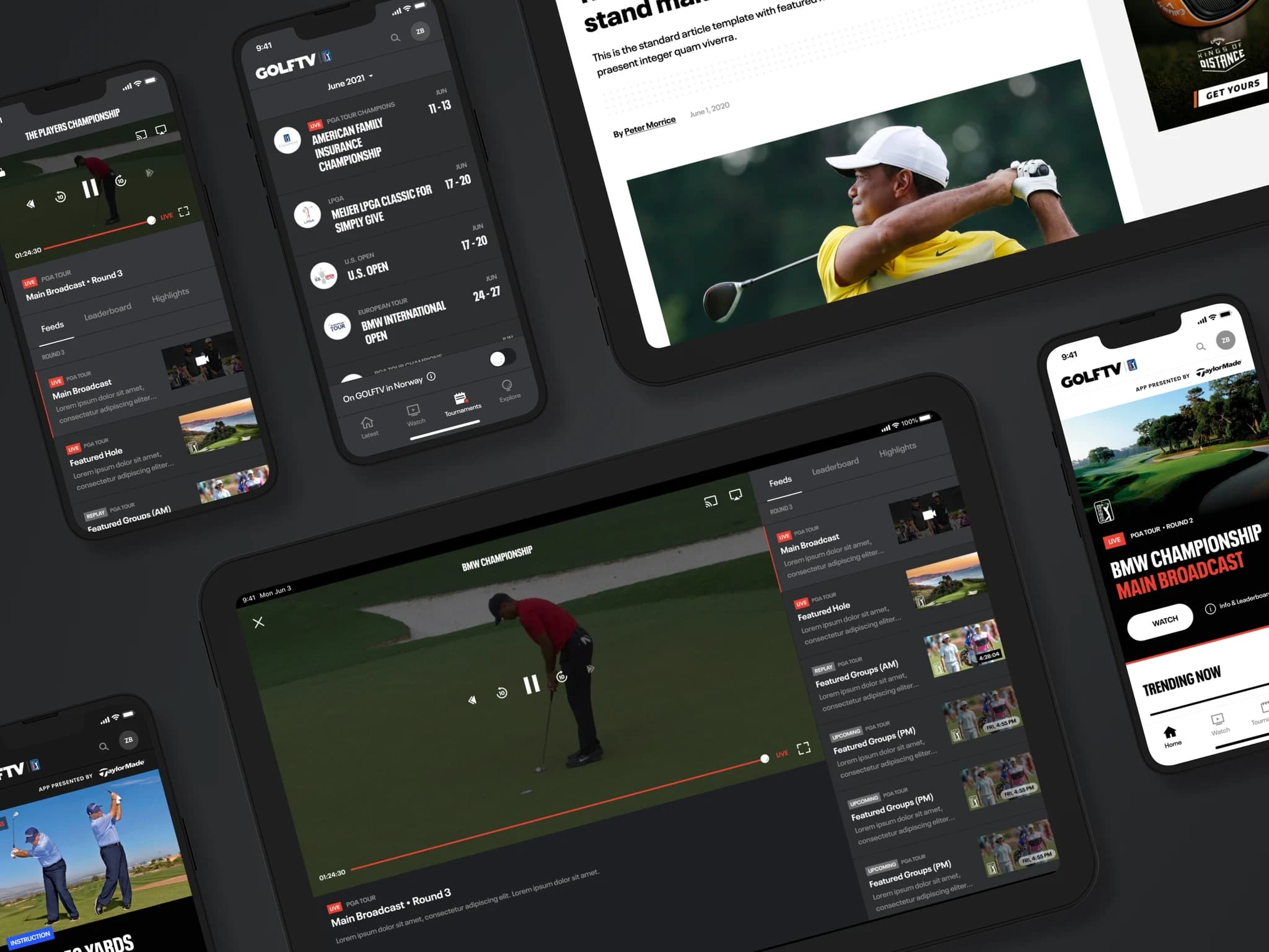 GOLFTV product overview
